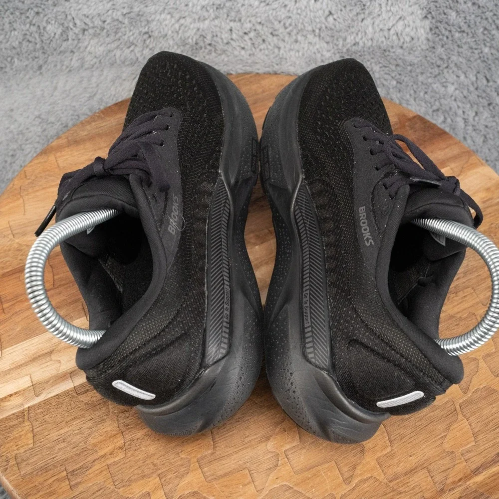 BROOKS Adrenaline GTS 24 Running Shoes Womens Size 6 B Triple Black